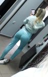 Spodnie legginsy push up marszczone Foxed FXD S/M siłownia