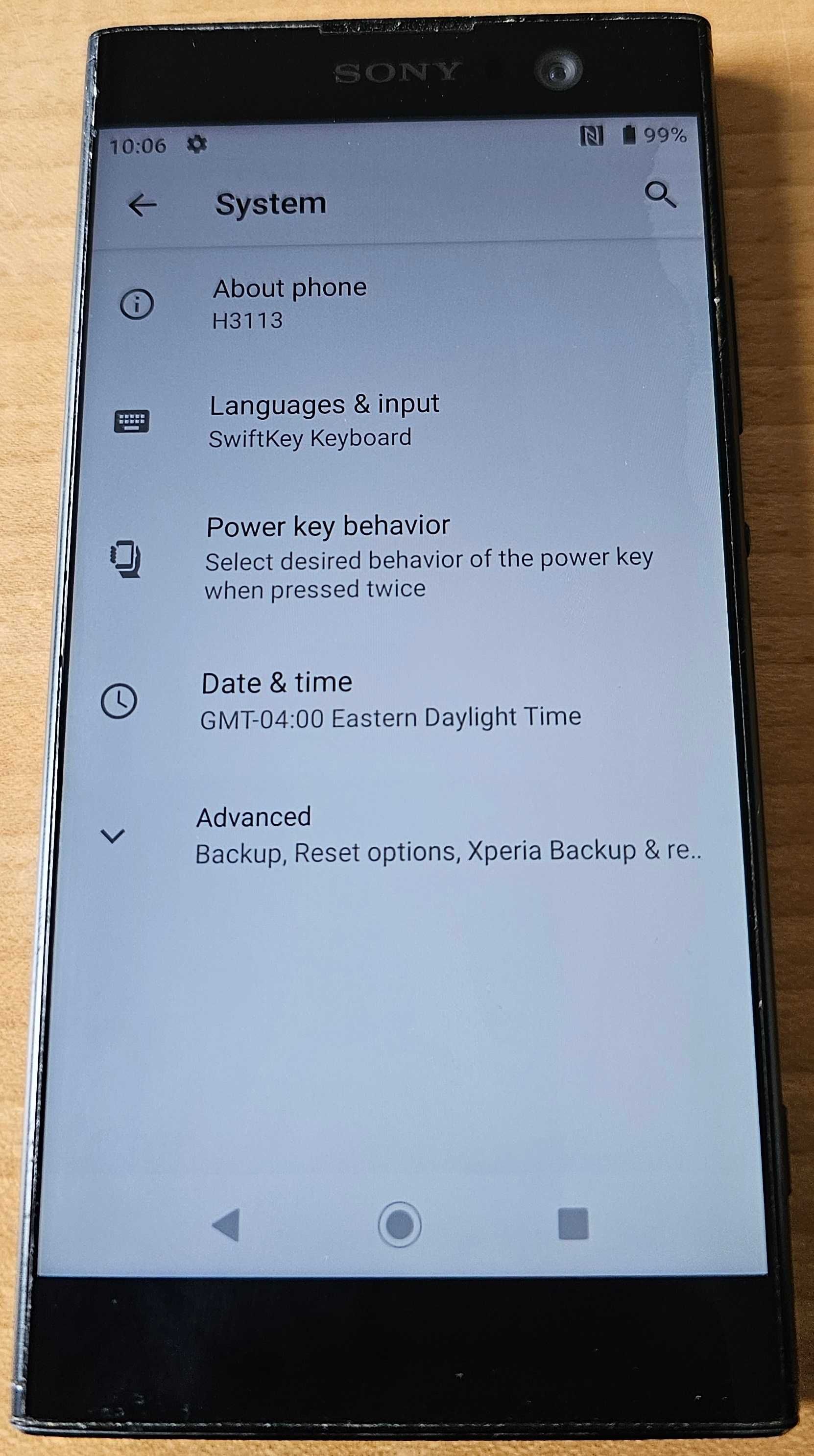 Telefon komórkowy Sony Xperia H3113