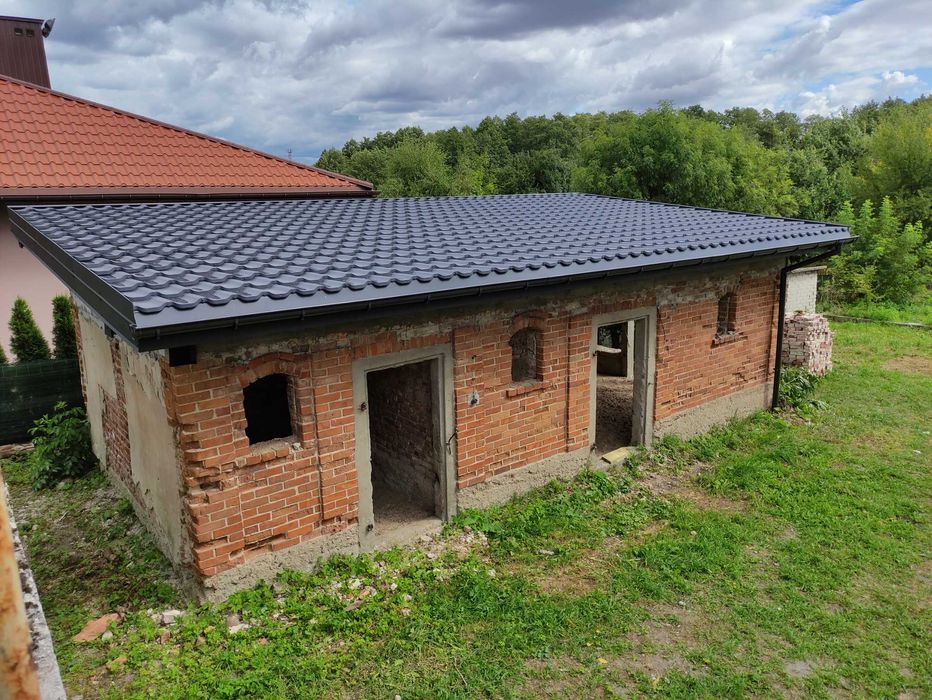 Działka 4000m  z domem do remontu Lemany gm. Zatory