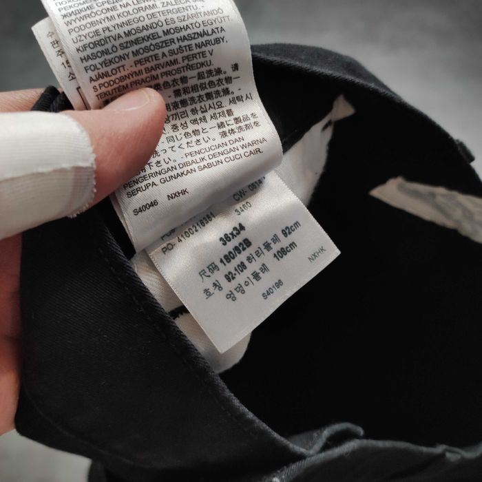 MĘSKIE Eleganckie Czarne Proste Chino Spodnie Levis PREMIUM Materiał