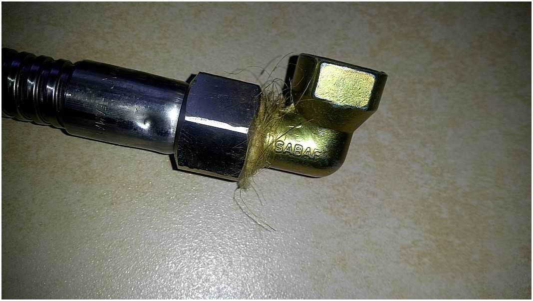 SzybkoZłącze ½ Gazowe GAZ Reduktor Przejściówka Przewód Wąż G1/2 75CM