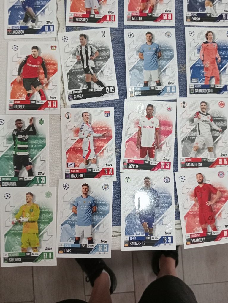 Cartas futebol 2025