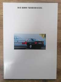 Prospekt BMW 3 E36  5 E34 Turbodiesel