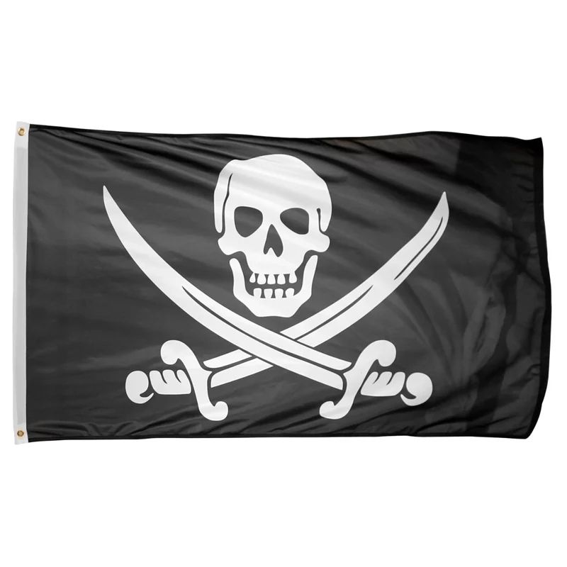 Прапор пірат веселий роджер 90×150