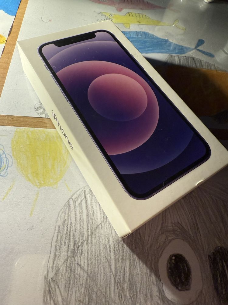 iPhone 12 mini 256GB Fioletowy + Etui + Ładowarka Indukcyjna