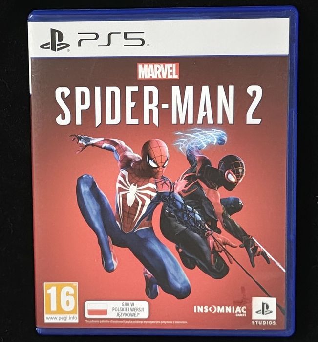 Spider-man 2 PL Dubbing Gra po polsku na PS5 w BDB stanie
