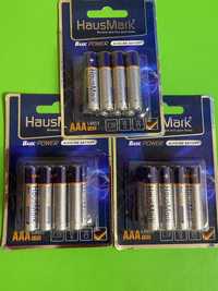 Батарейки AAАх8 шт HausMark Alkaline Basic Power (8 шт-110 грн)