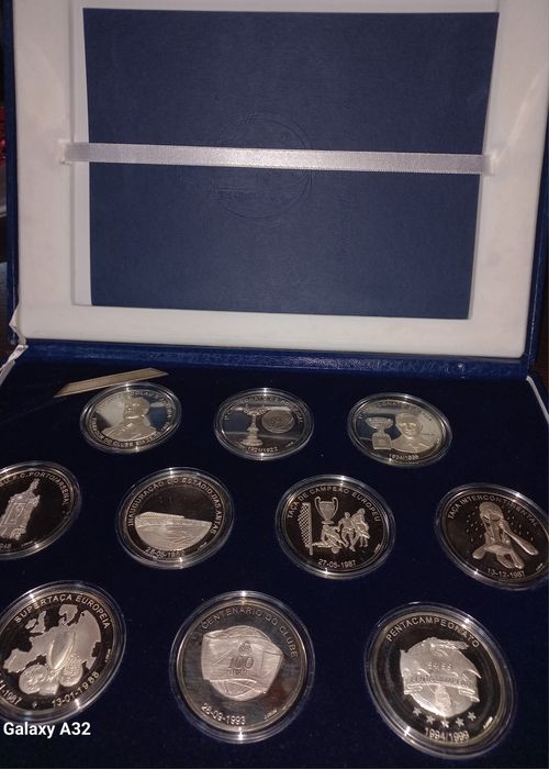 PRATA PURA 999,9 medalhas F.C. PORTO