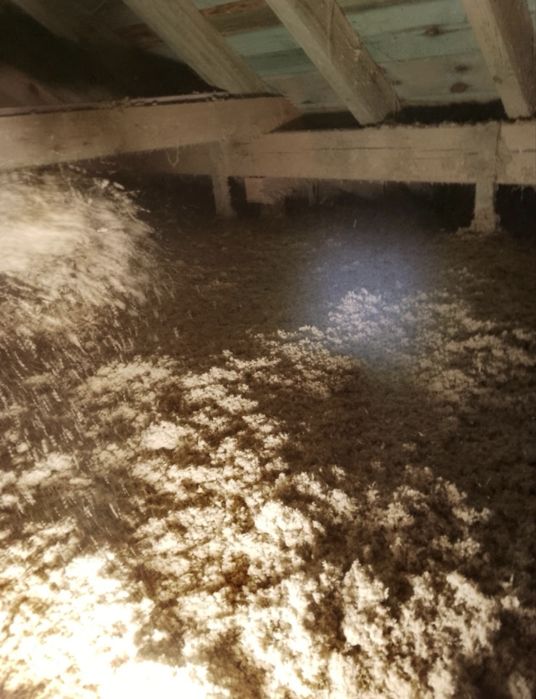 Wdmuchiwanie wełny / celulozy