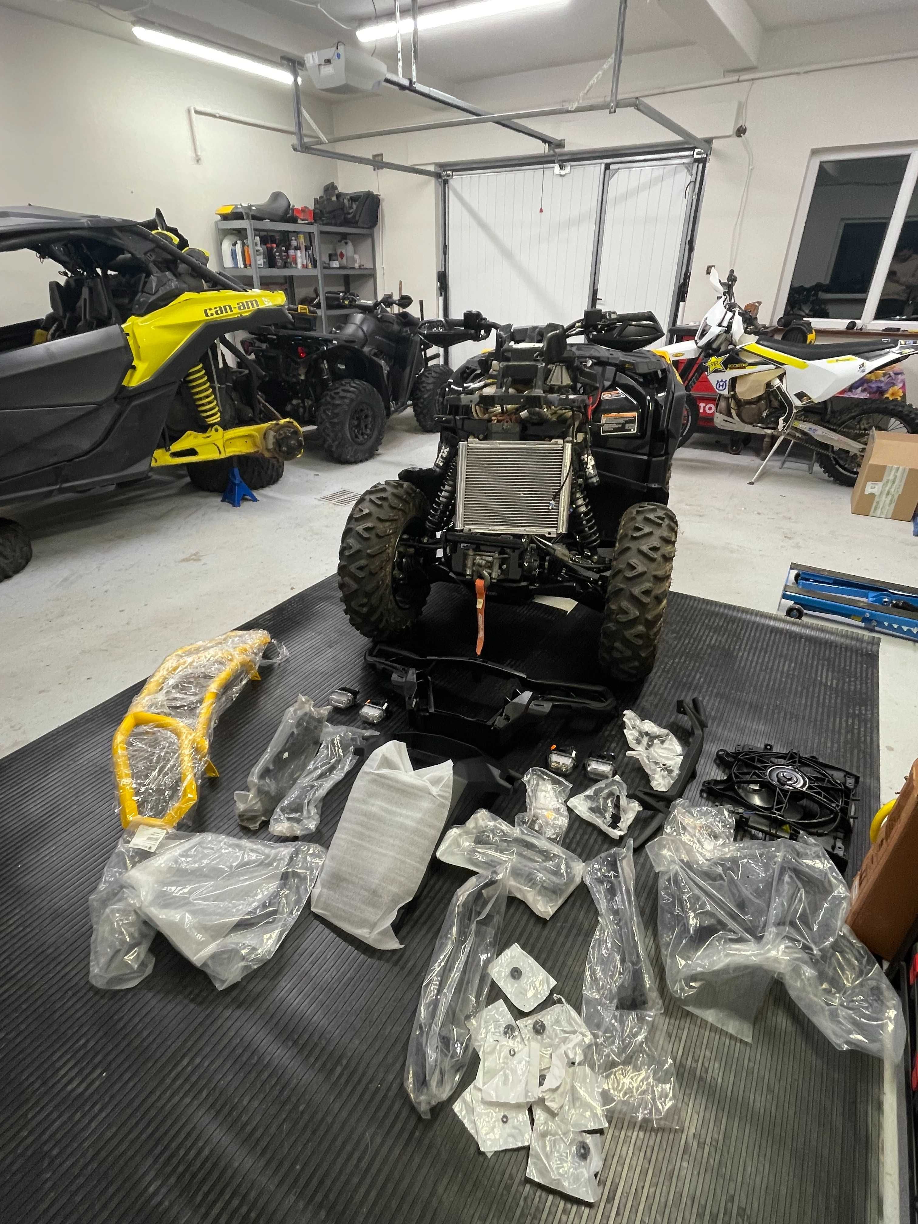 Prostowanie ramy w Quadzie - Naprawa - ATV, UTV - Can-Am, Polaris !