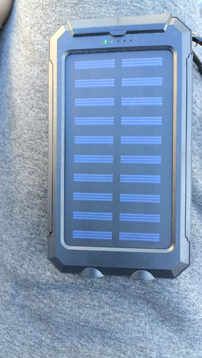 Power bank solarny, ładowarka słoneczna, charger, 2xUSB, 200000 Mah
