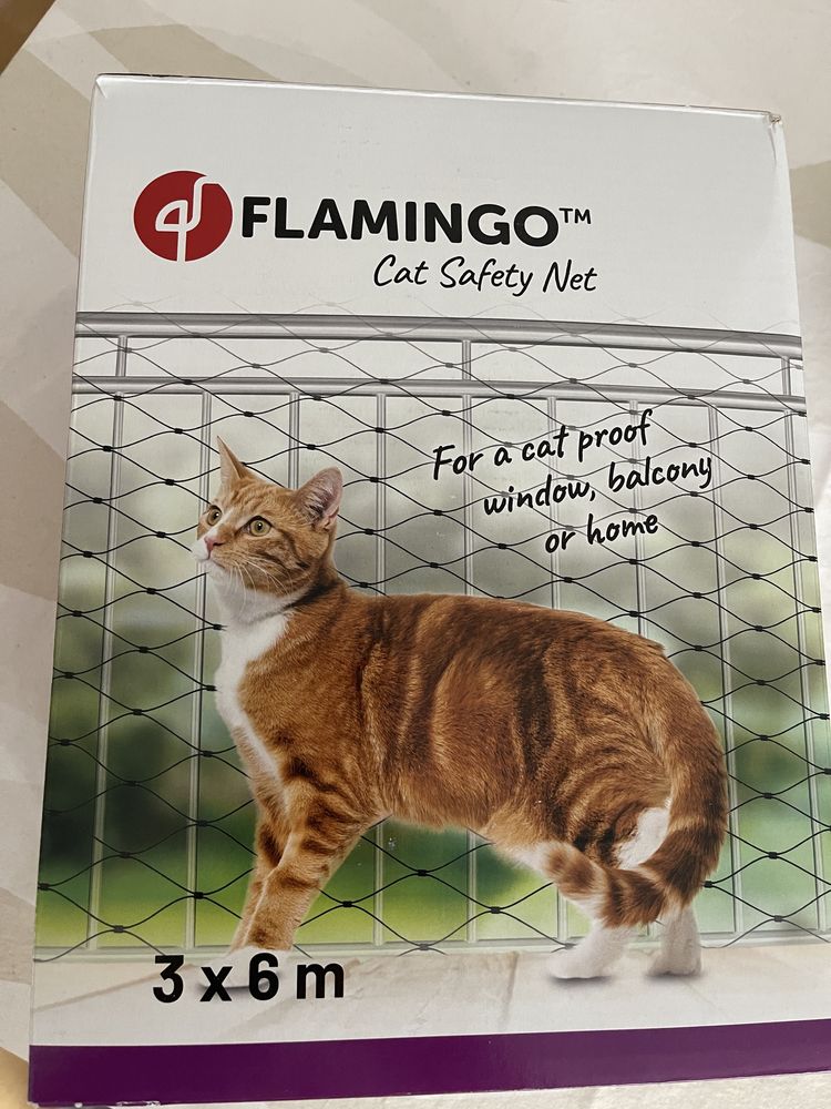 Rede de protecao para janelas e varandas Flamingo