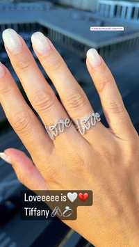 Tiffany кольцо подвес love tiffani tiffany&Co підвіс каблучка срібло