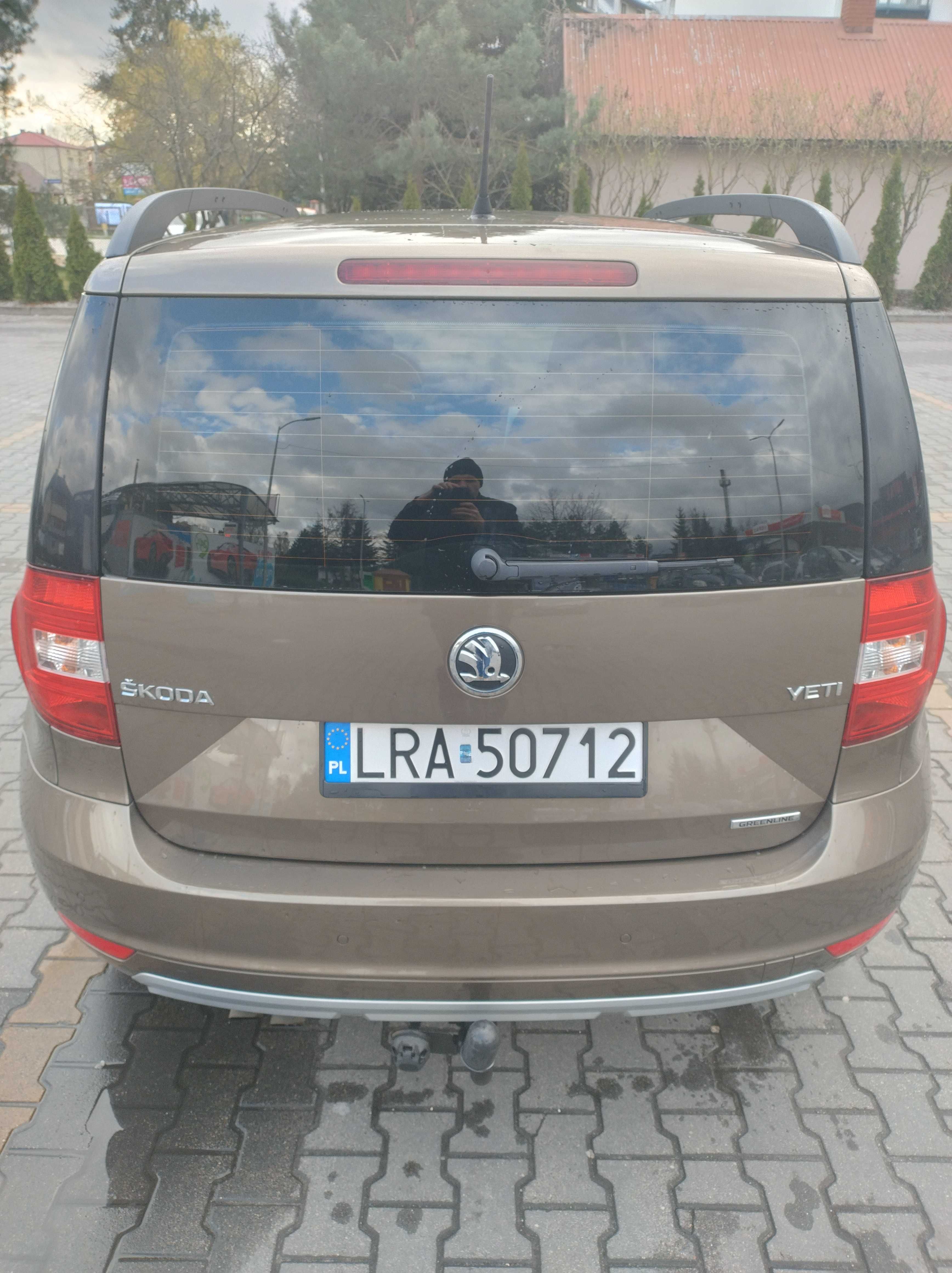 Skoda Yeti 2014 r. 1,6 102KM