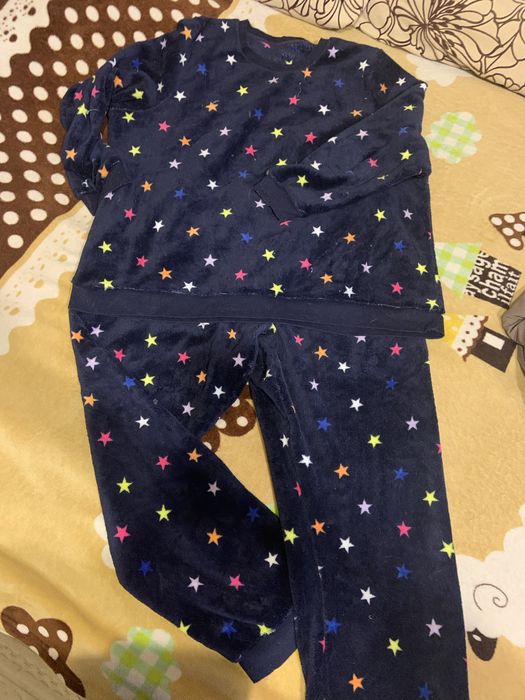 Тепла піжама великий розмір