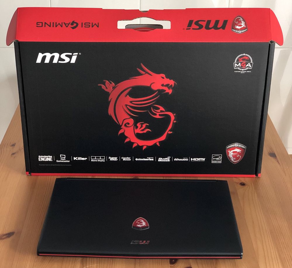 Portátil MSI Gaming Leopard Pro Laptop GP62 6QF 15.6”