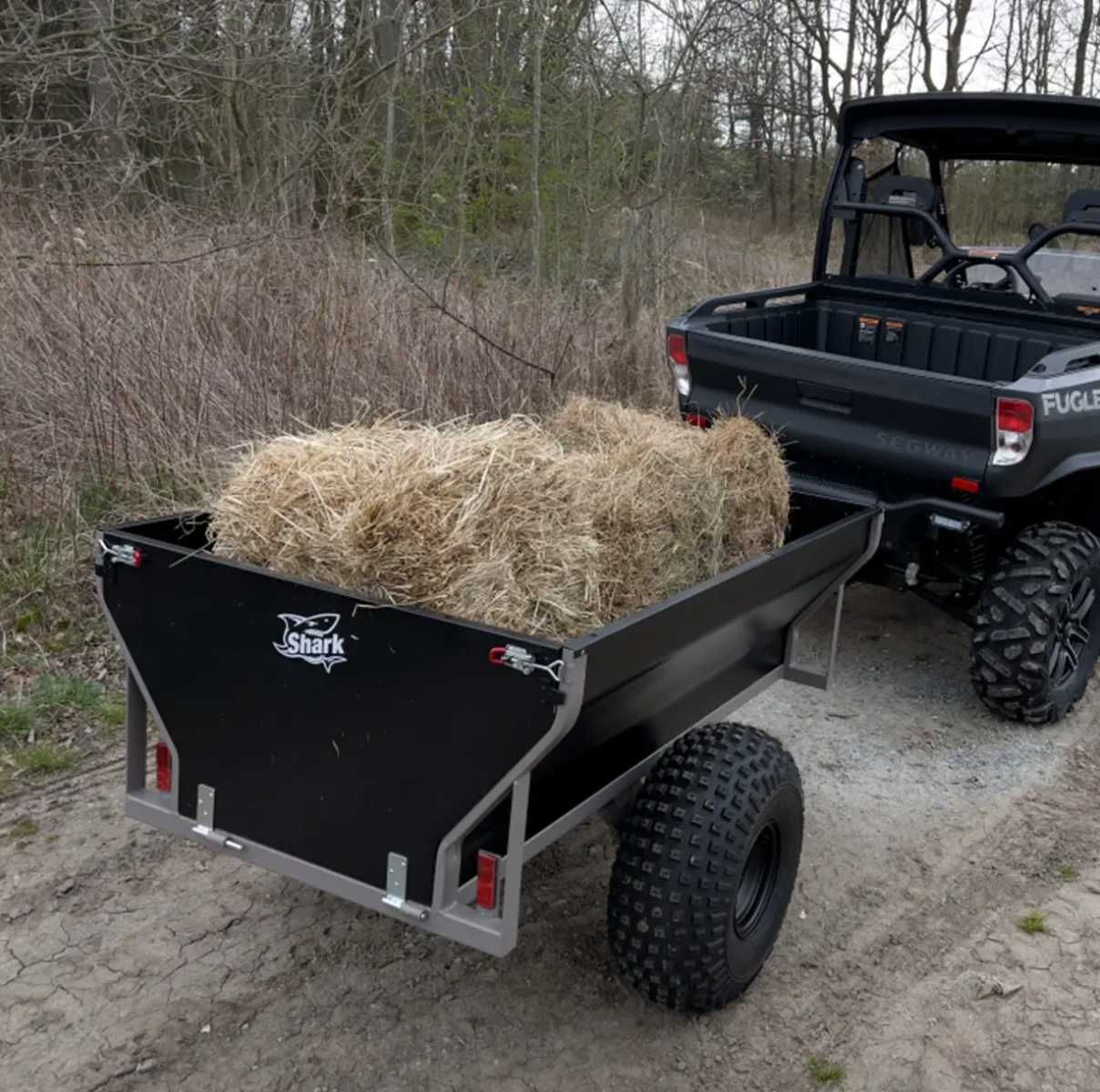 Прицеп до квадроцикла причіп самоскид SHARK 550 садовий Can Am причеп