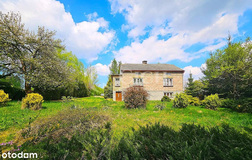 Malownicze siedlisko w małopolsce.