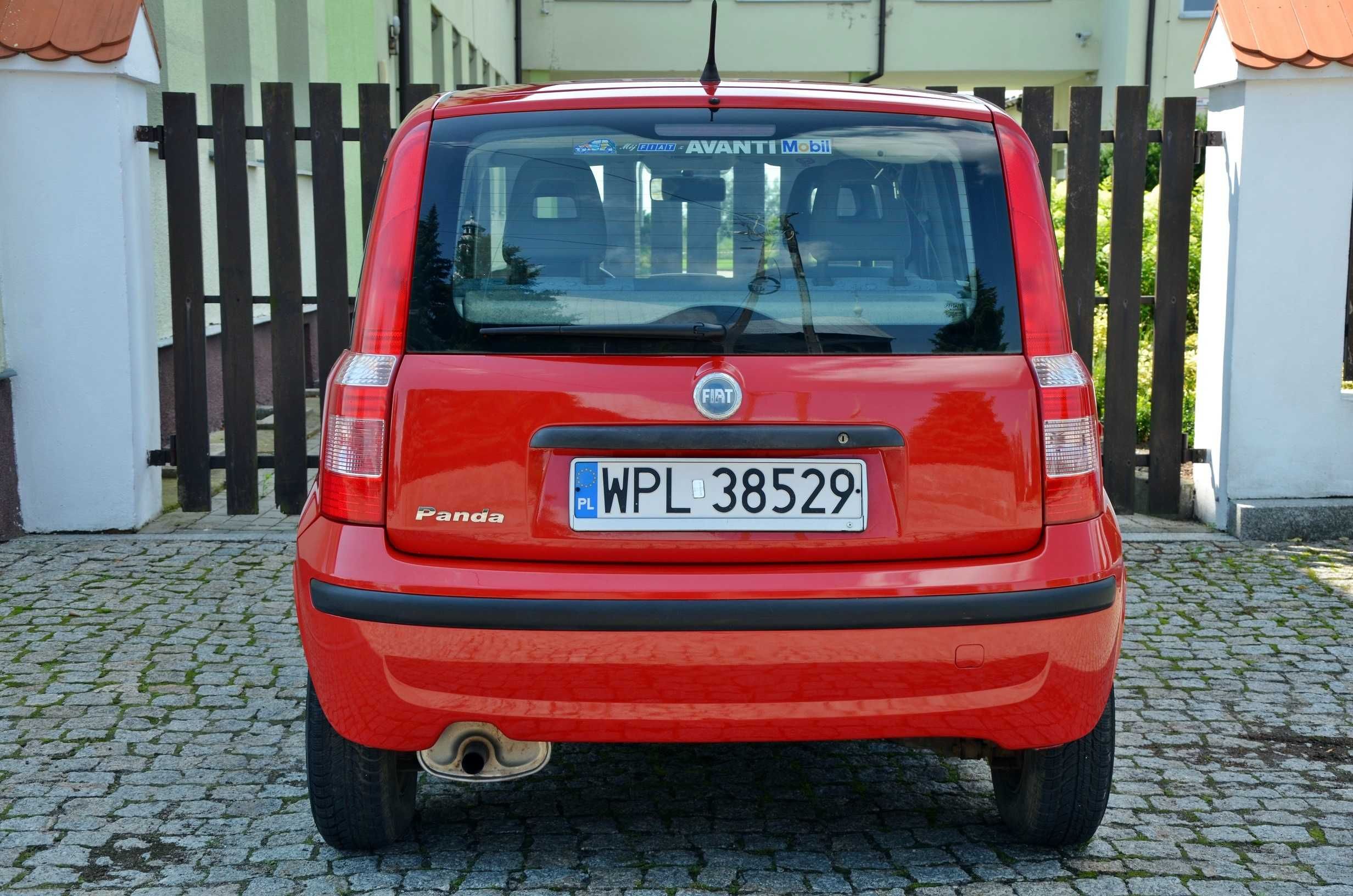Fiat Panda 1.1 benzyna # wspomaganie CITY # czerwień # Okazja!