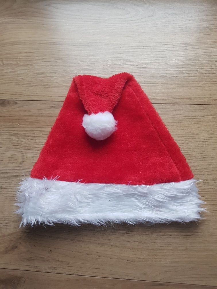 Nowa czapka Mikołaja rozmiar uniwersalny .