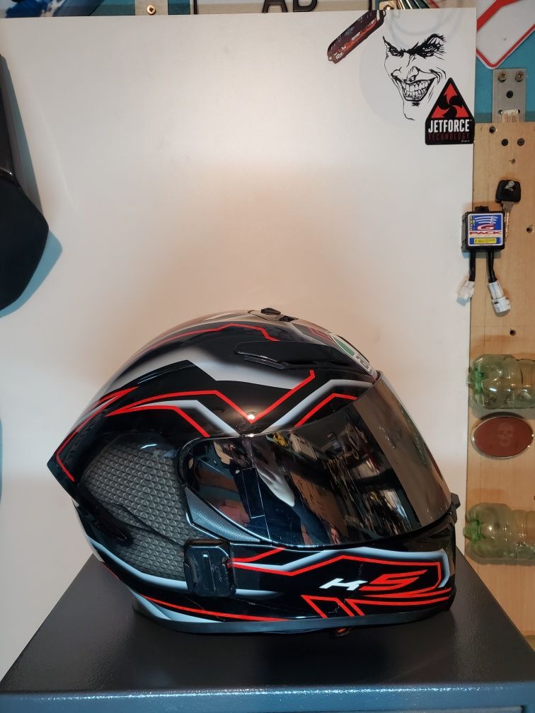 Шлем , Шолом AGV k5 с гарнитурой Scala Rider G9x