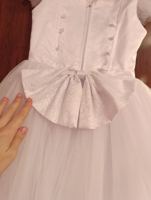 Плаття біле , сукня сніжинки .