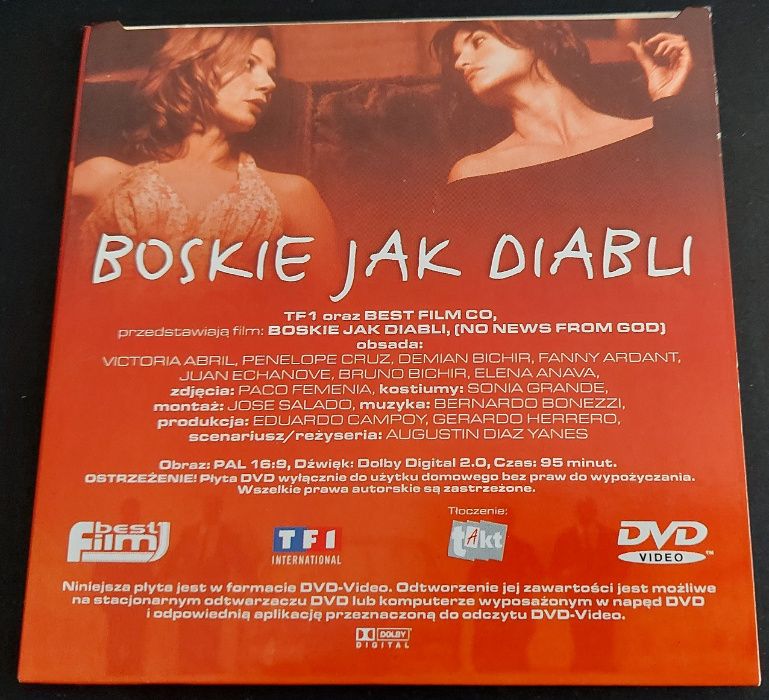 Boskie jak diabli film/płyta DVD