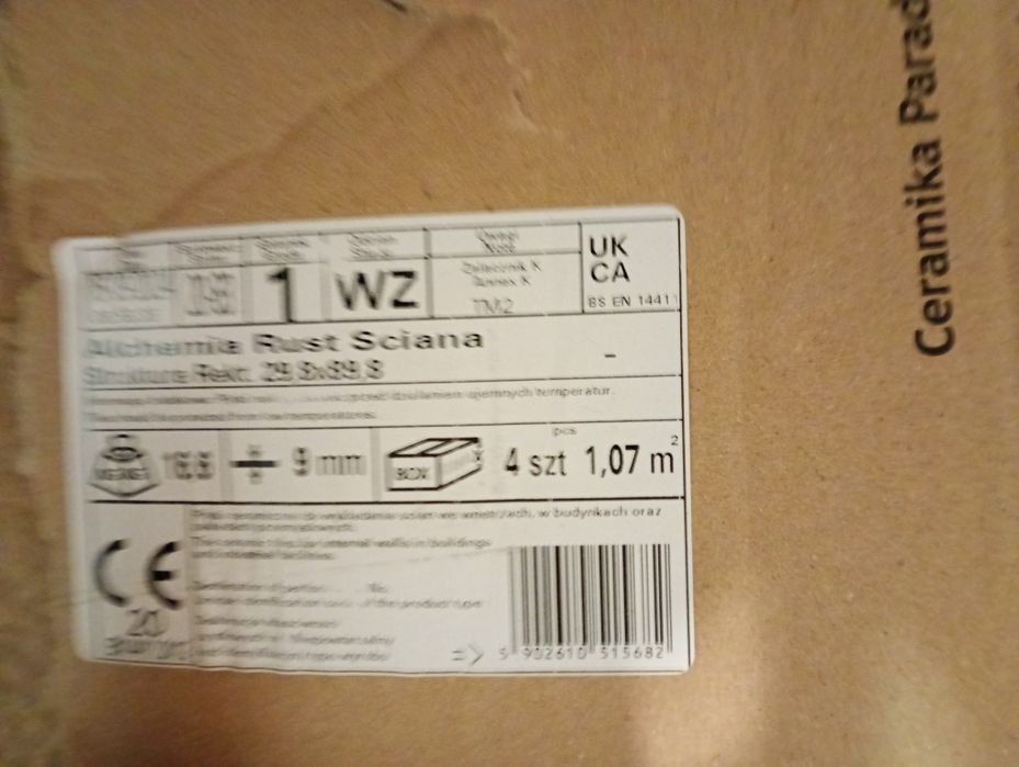 Płytki alchemia rust struktura