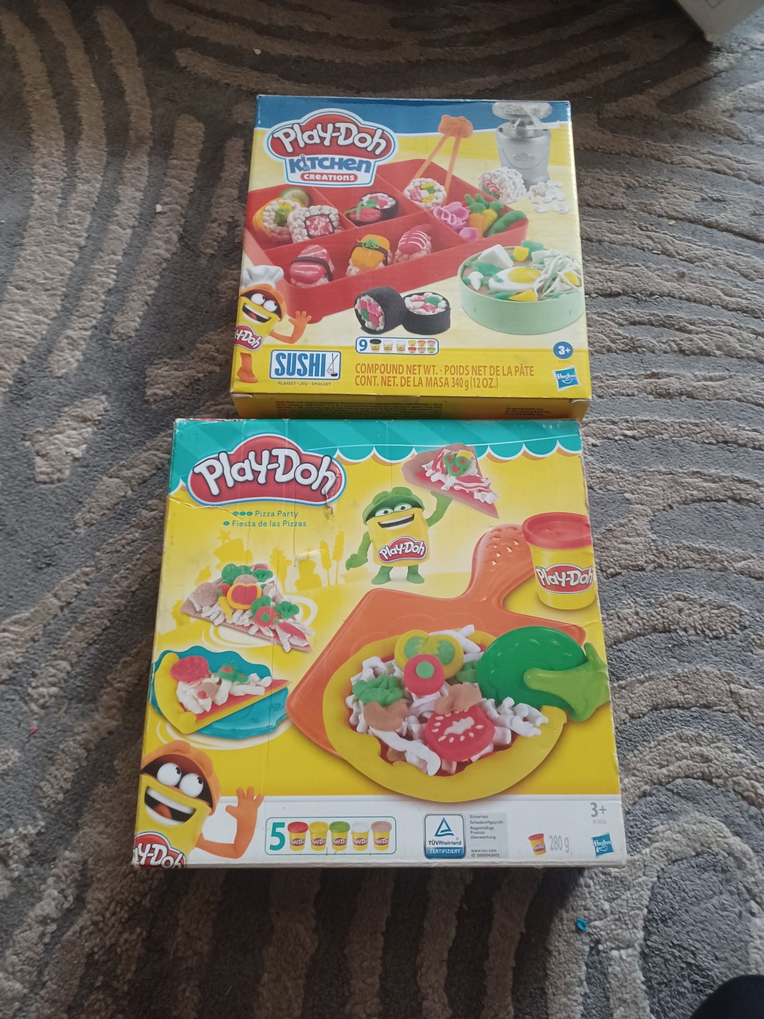 Duzy zestaw Play -doh ,5 kompletów