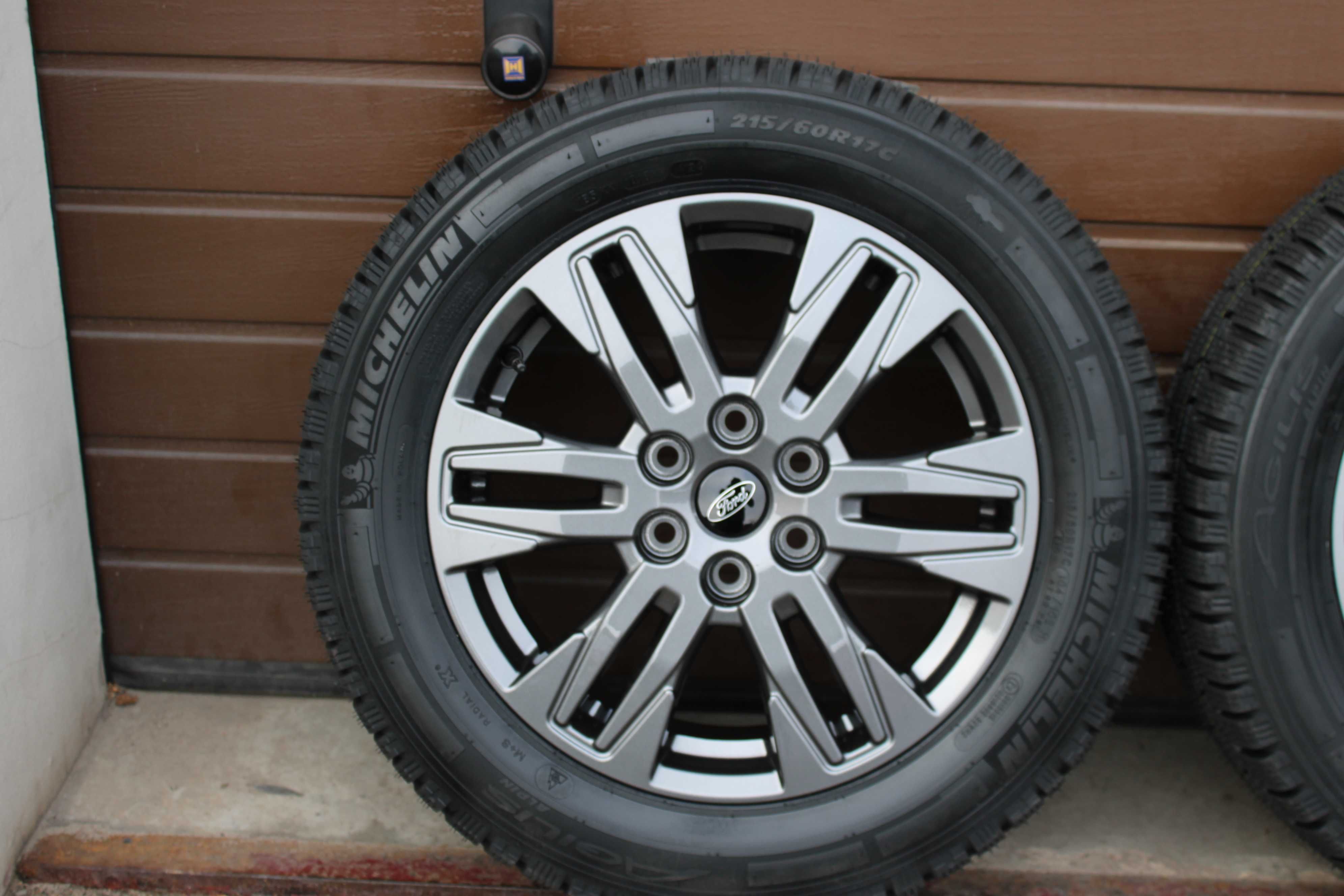 NOWE KOŁA ZIMOWE FORD Turneo Custom 6x120 17'' 6,5J ET50 MICHELIN 24r.