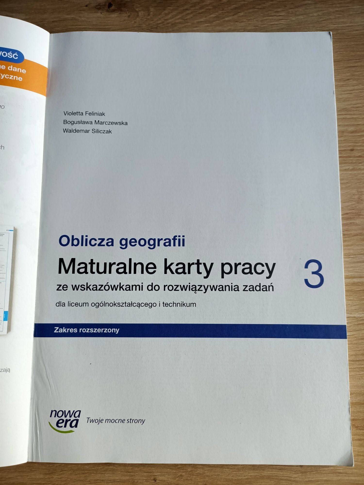 Maturalne karty pracy Oblicza Geografii 3 zakres rozszerzony
