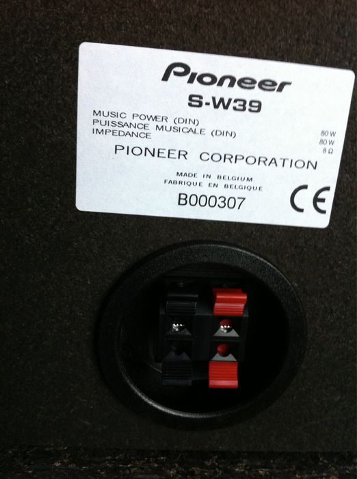 Оригінальний Пасивний сабвуфер Pioneer S-W39(Бельгія)