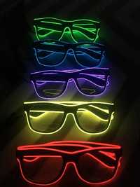 Okulary świecące LED nowe