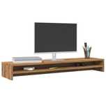 Vidaxl Podstawka Pod Monitor, Dąb Artisan, 100X24X13 Cm