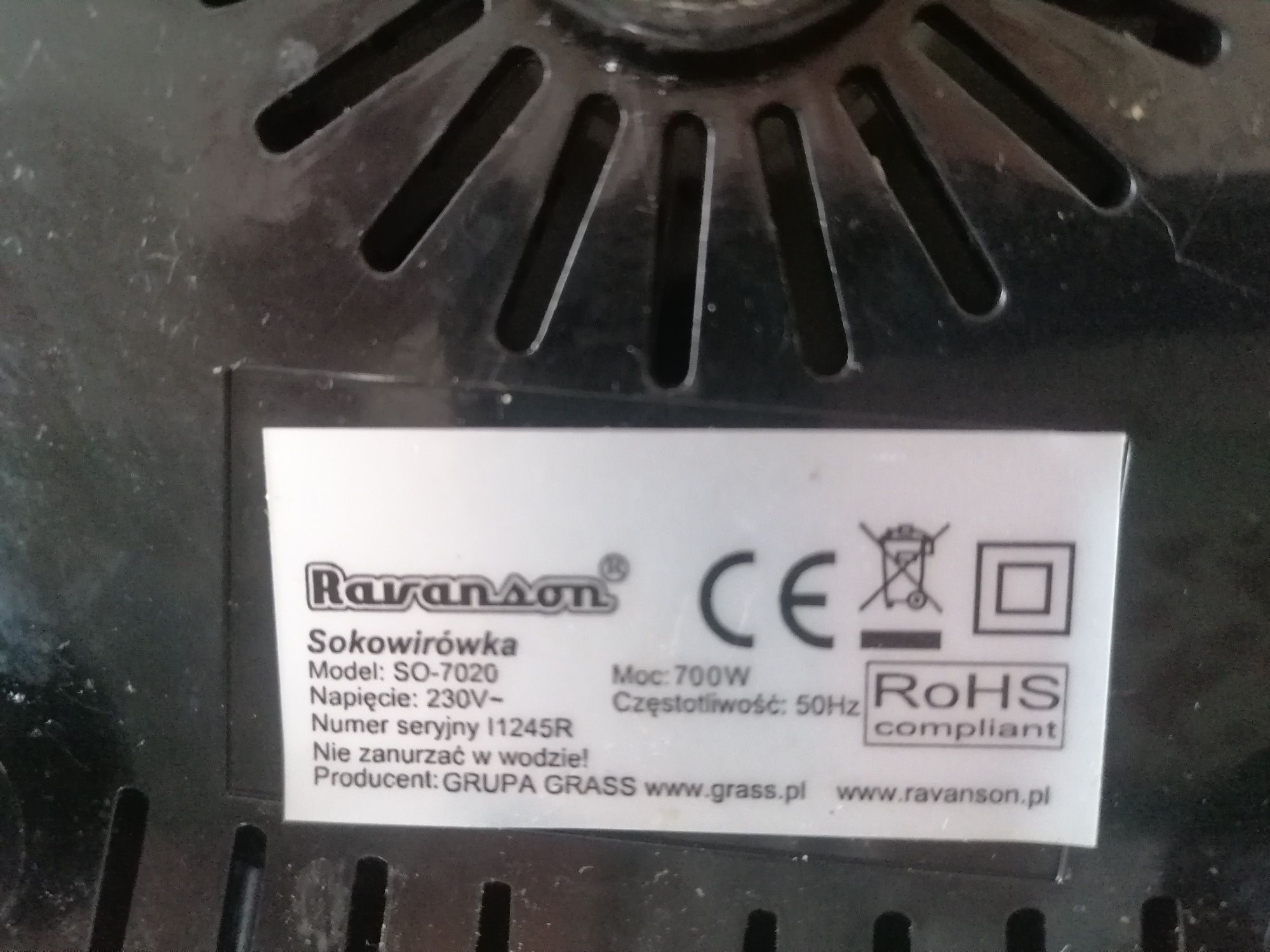 Sokowirówka 700w