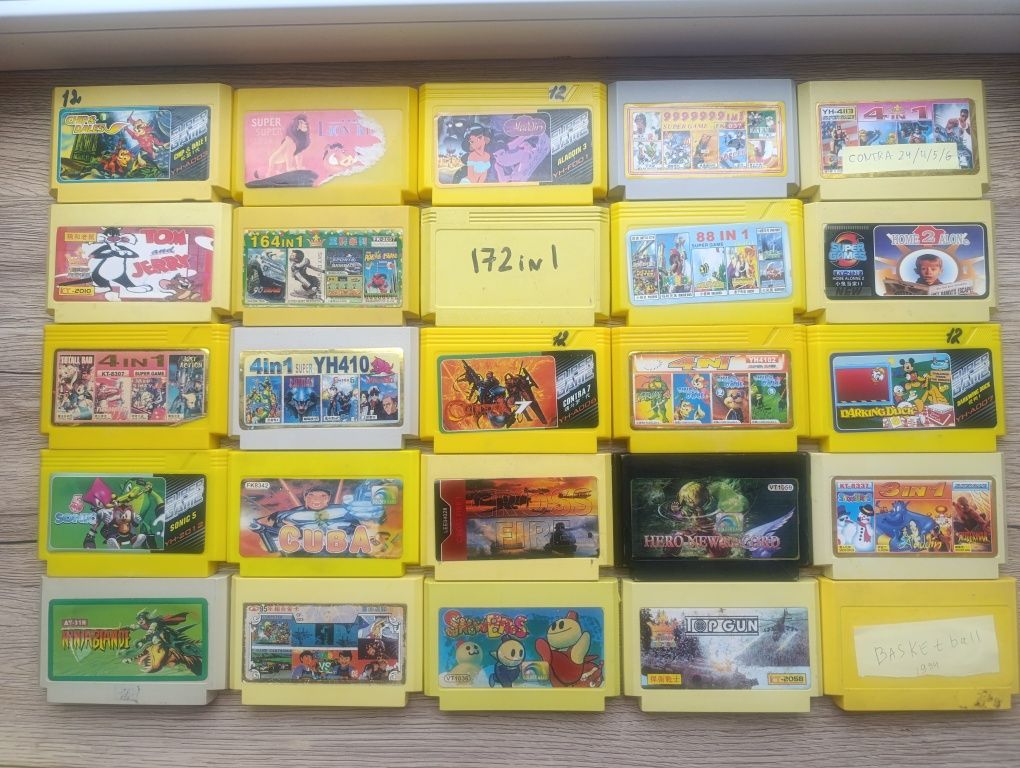 Dendy 8bit денді картриджі лот