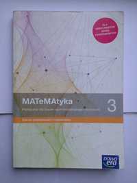 Matematyka 3 podręcznik. Podstawa i rozszerzenie. Nowa Era.