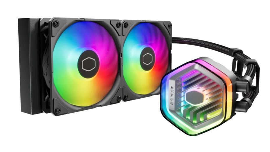 Cooler Master Chłodzenie wodne MasterLiquid 240 Atmos ARGB, 2x120mm