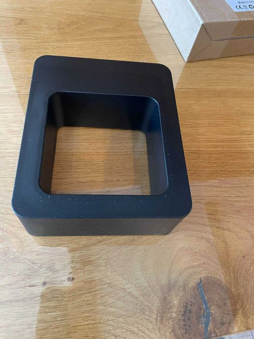 Nowoczesny kinkiet lampa zewnętrzna elewacyjna IP 65 czarna aluminiowa