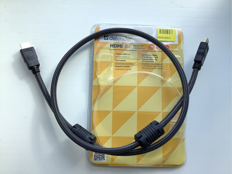 Кабель Defender HDMI-03PRO HDMI M-M ver 1.4 длина 1 метр