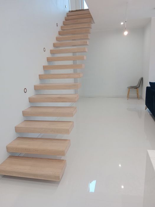 Schody drewniane lite 4cm | Trepy | Stopnie | Zabiegi | Podesty