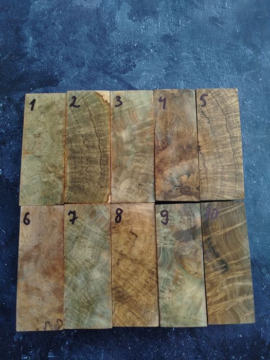 Заготовка для руків'я ножа - тикове дерево