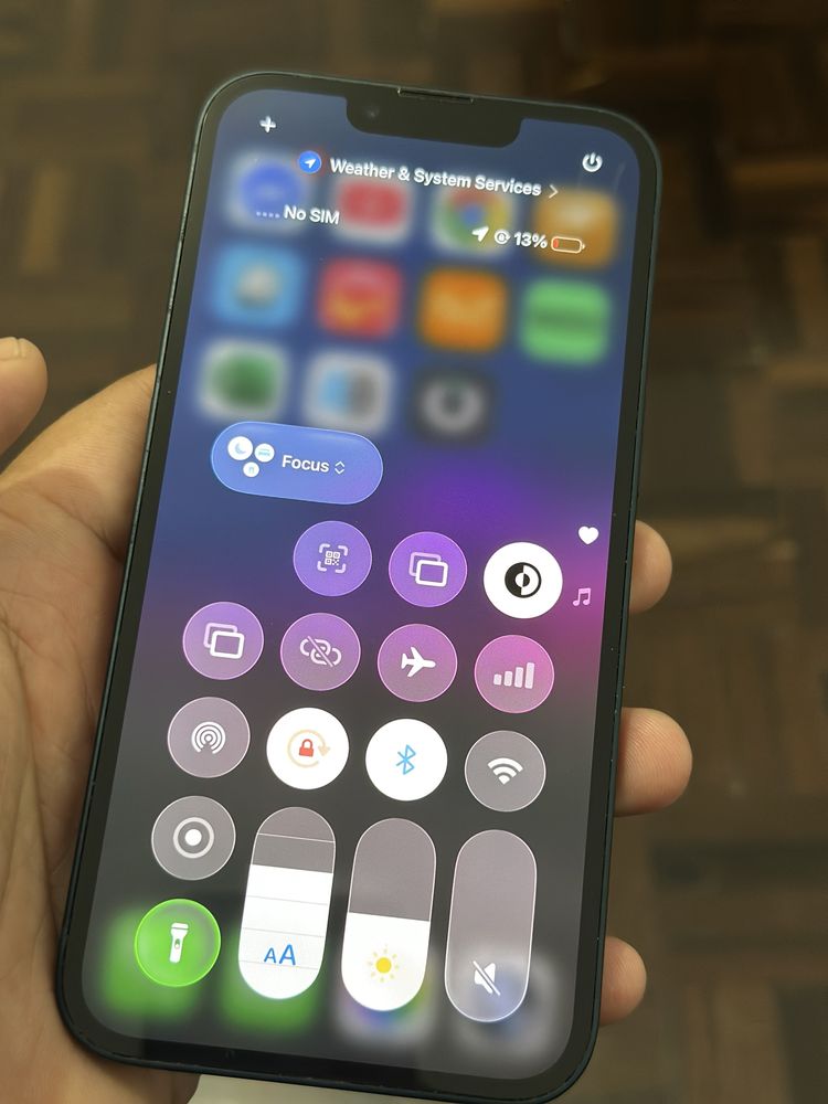 Iphone 13 azul como novo