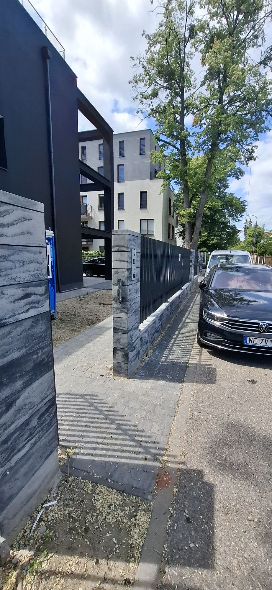 Ogrodzenia panelowe, betonowe, kostka brukowa,