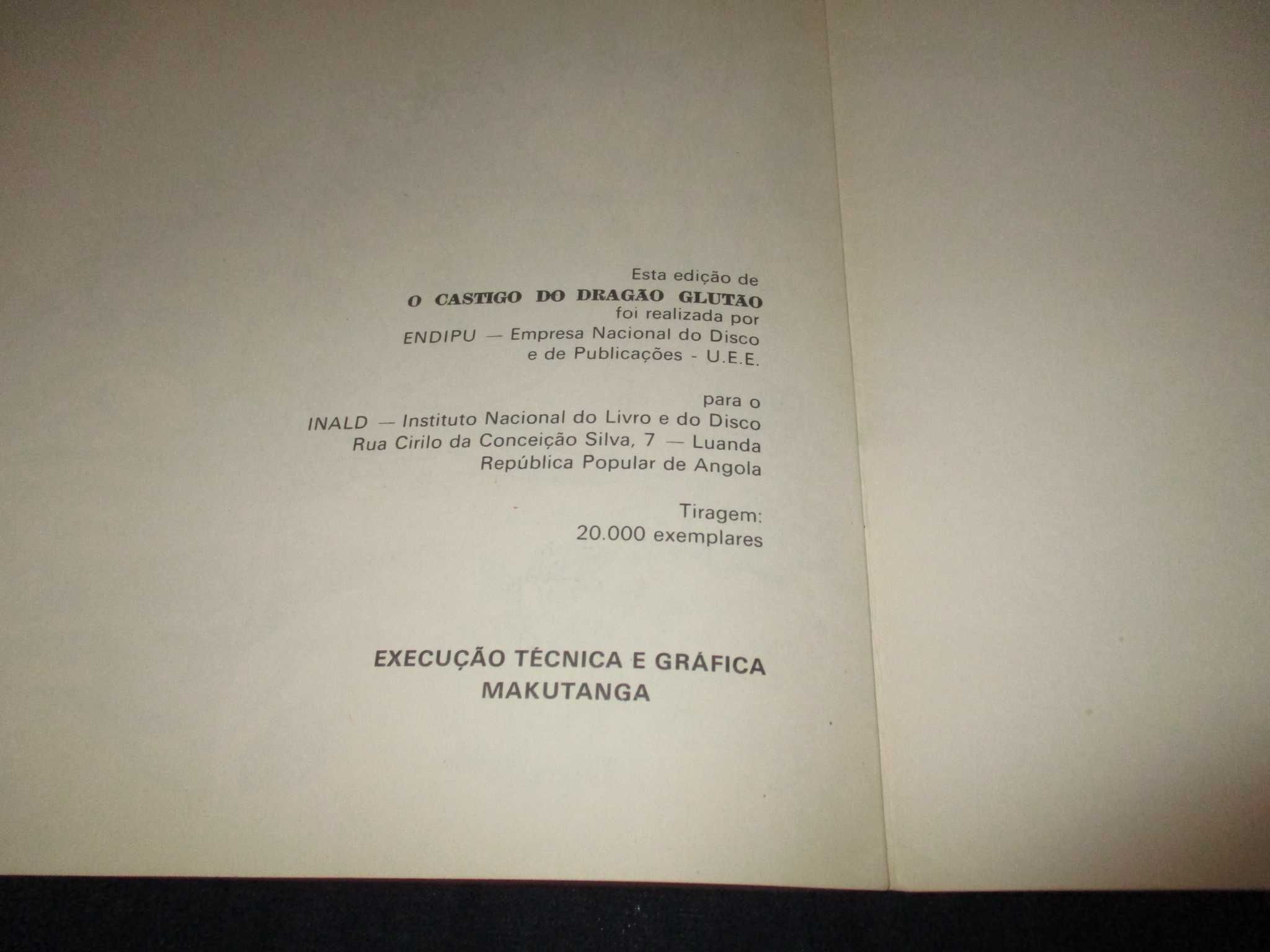 Livro O Castigo do Dragão Glutão Gabriela Antunes