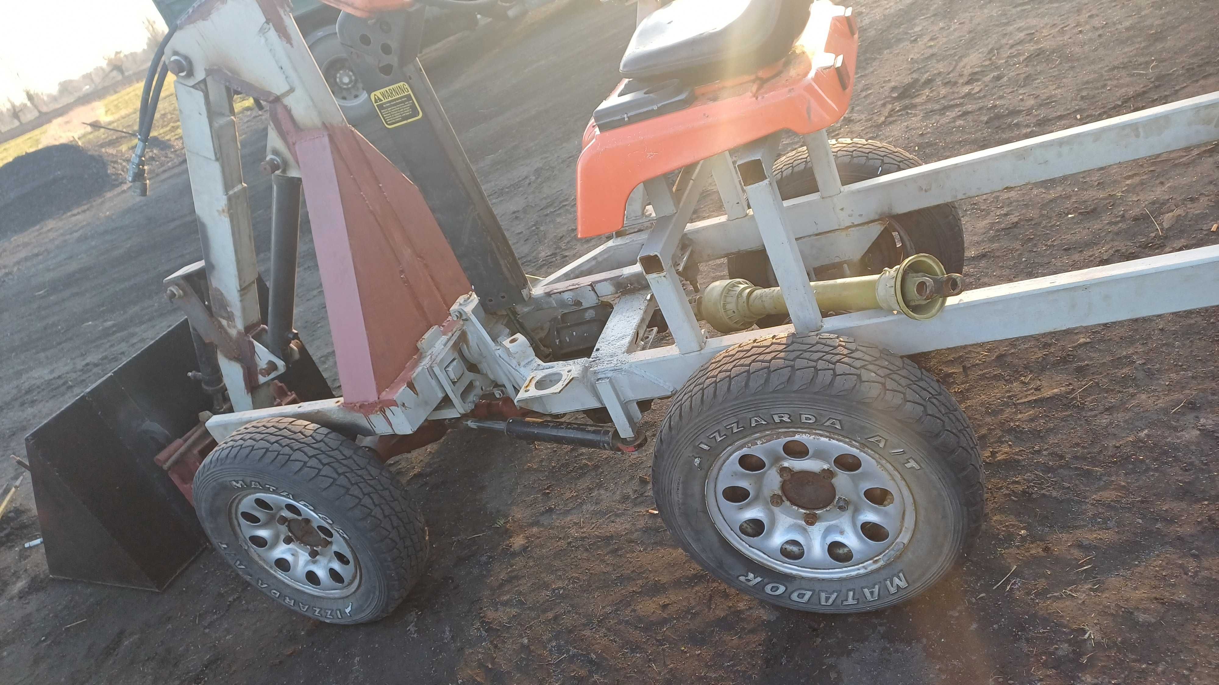 Ładowarka 4x4 (mini ładowarka sam do dokończenia)