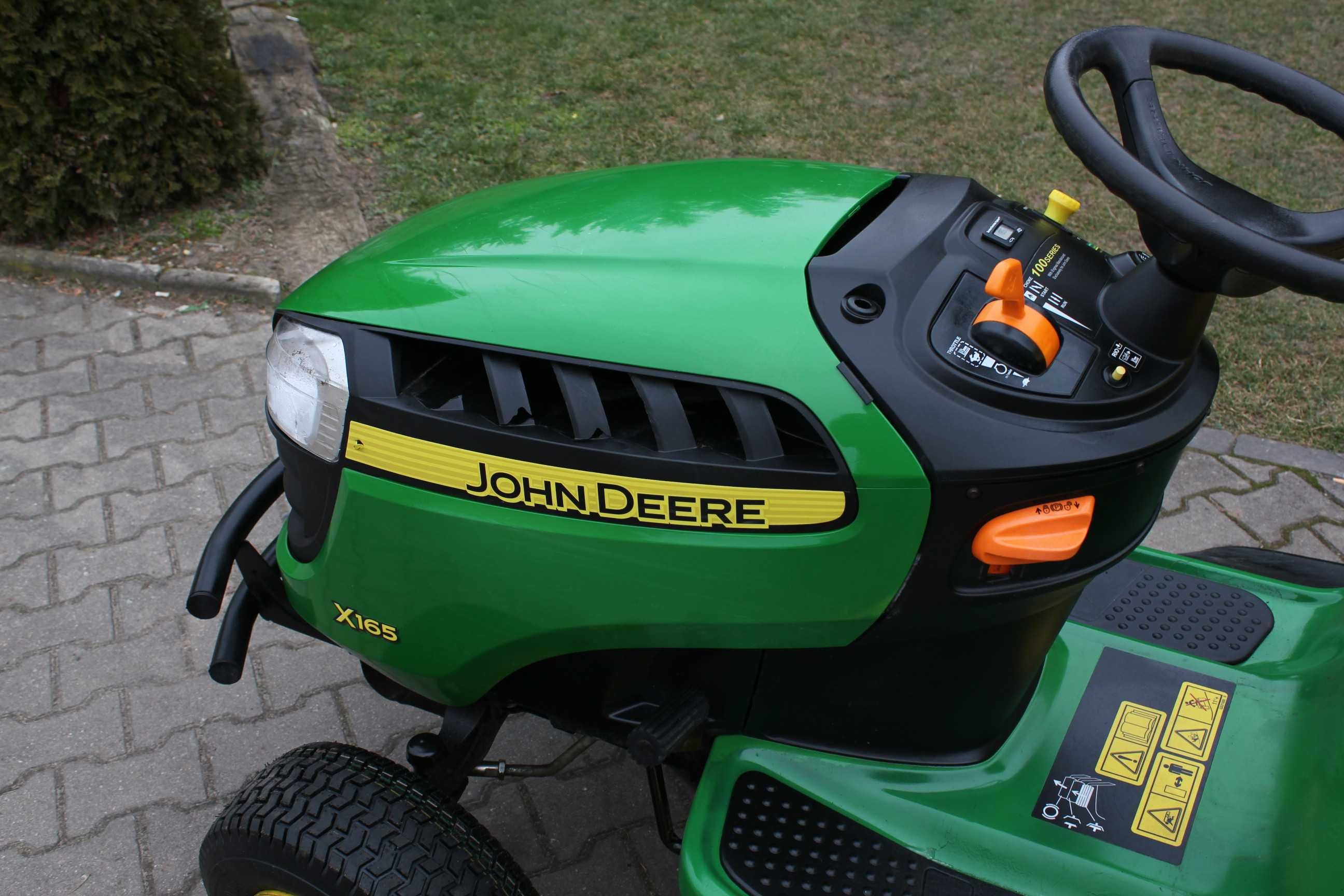 John deere X165 x 165 TRAKTOREK Kosiarka