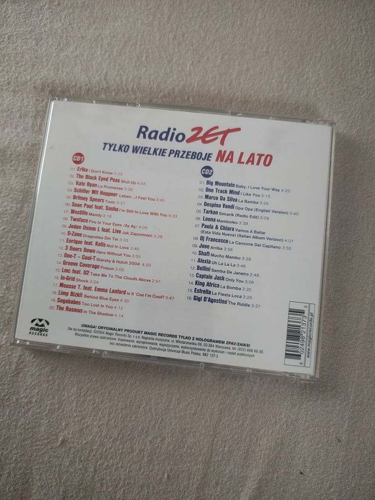 Radio ZET tylko wielkie przeboje na LATO 2 cd