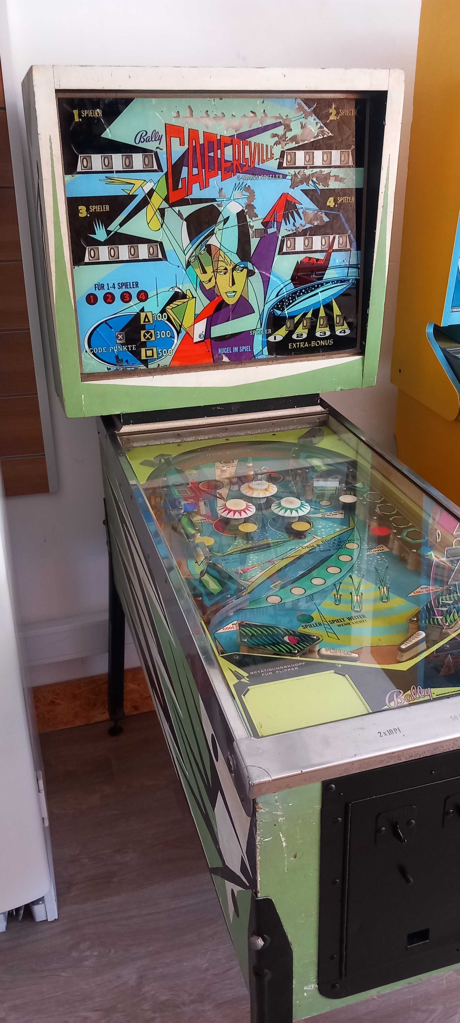 Pinball capersville 1966