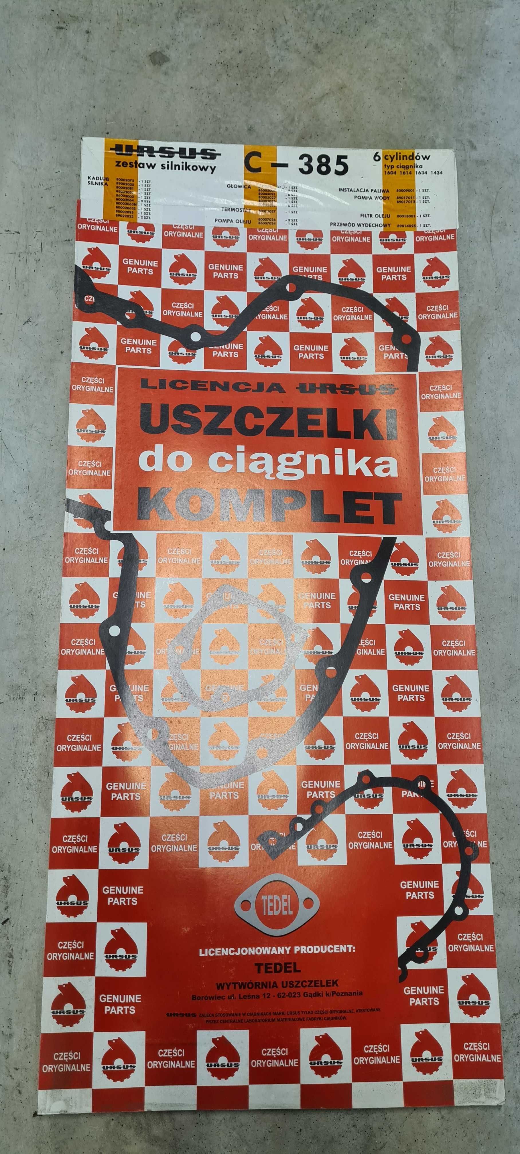 Zestaw uszczelek silnika URSUS Zetor ZTS C-385, C912, C1014  OD 70zł